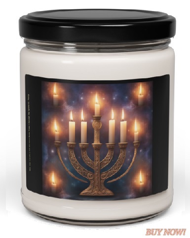 Lighting the Menora